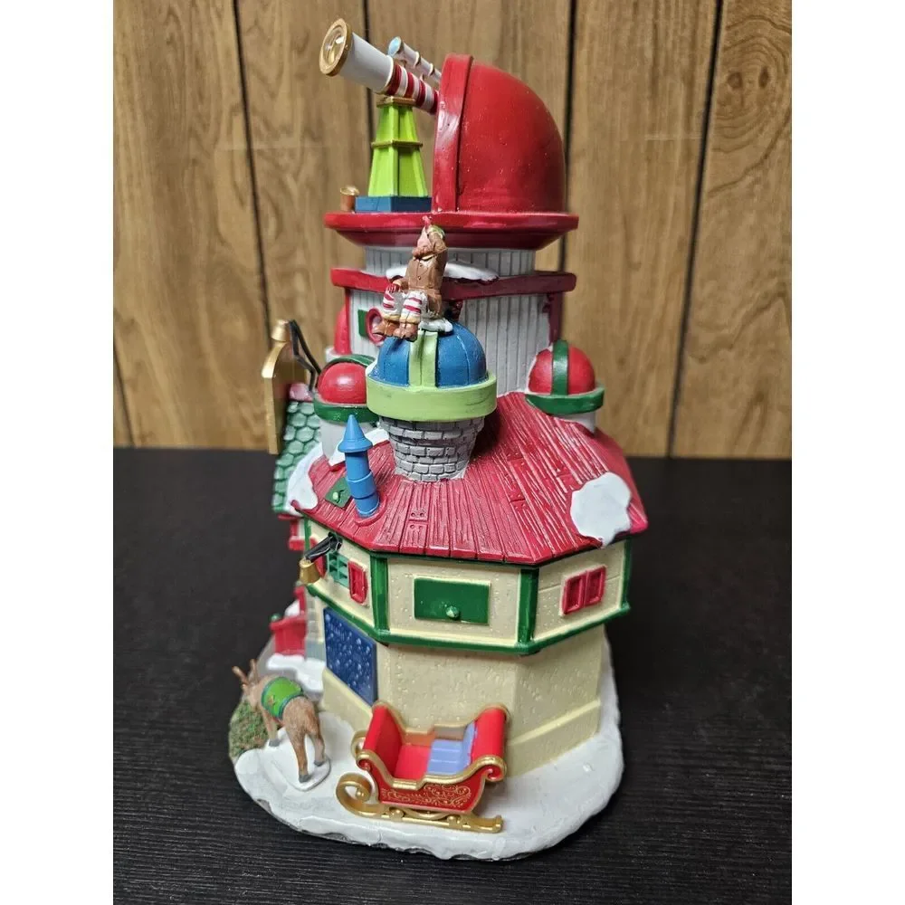 Lemax 2022 Christmas Village Santa's Stratospheric Observatory, Lighted‎ READ